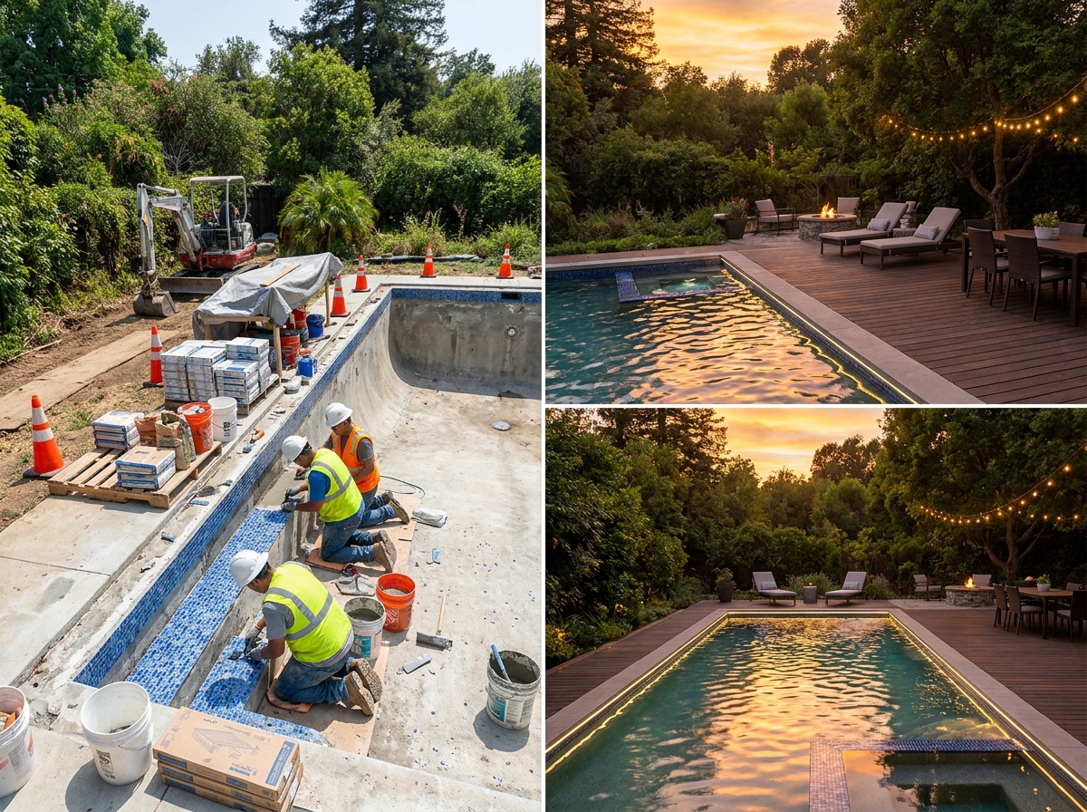 Faire la rénovation de sa piscine : étapes et conseils pour moderniser son bassin